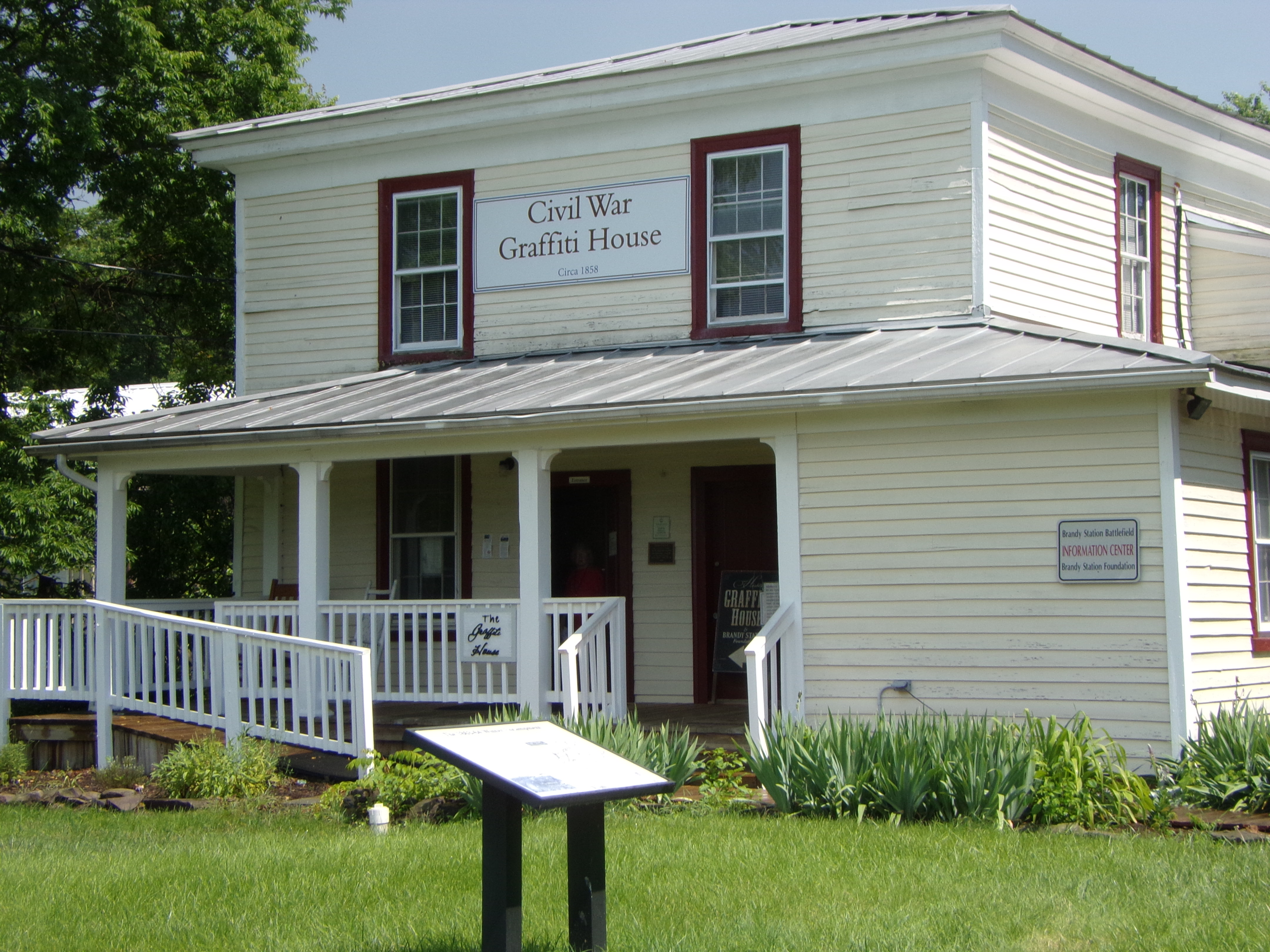 Brandy Station Graffiti House